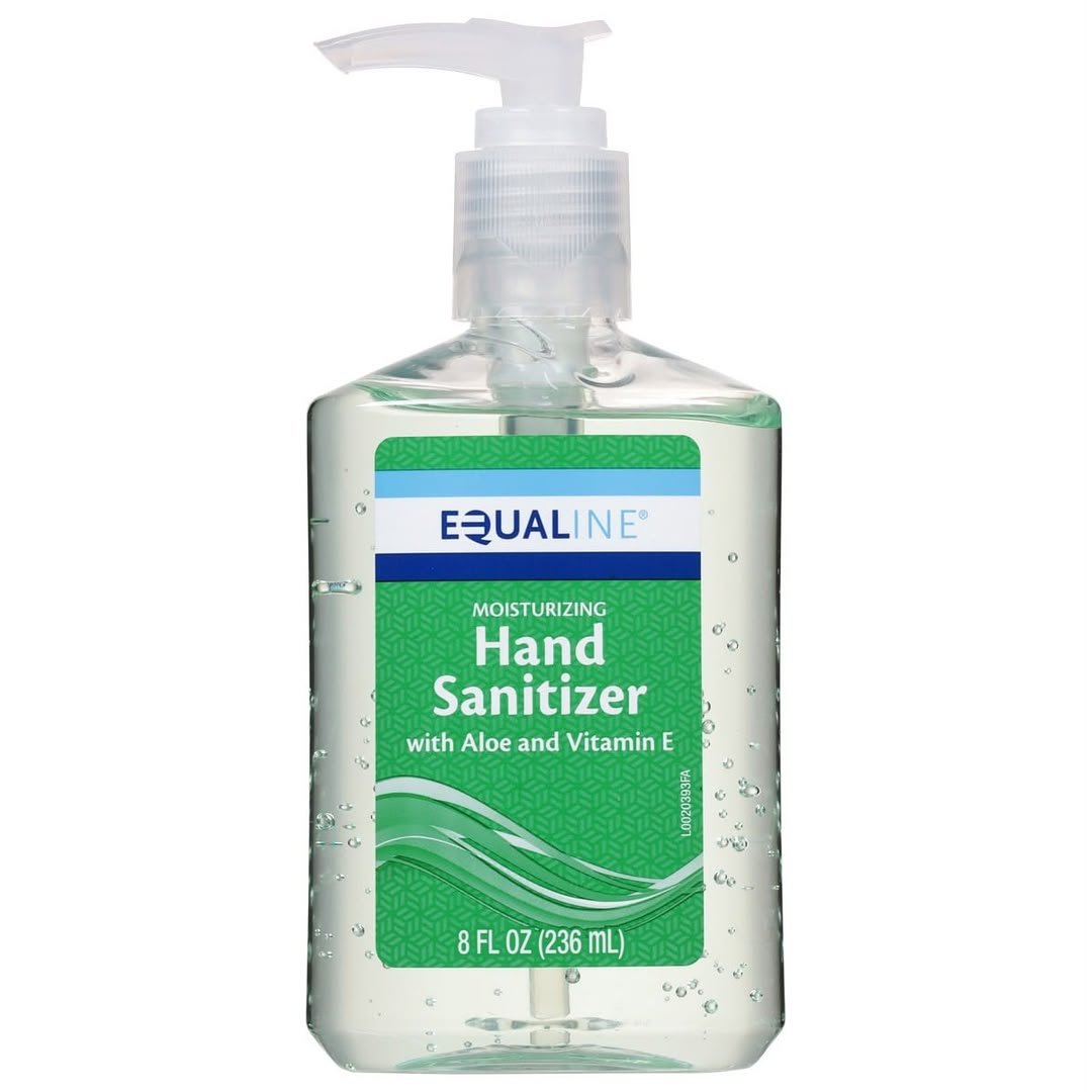 Equaline Moisturizing Hand Sanitizer with Aloe & Vitamin E – 236 mL