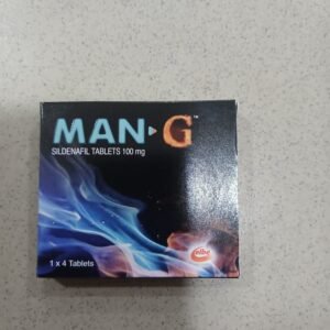 MAN-G Sildenafil Tablets 100 mg 4-tablet pack