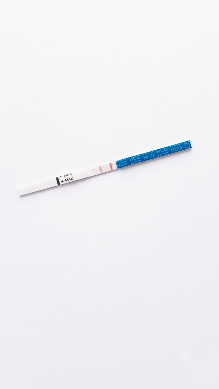 HCG pregnancy test strip